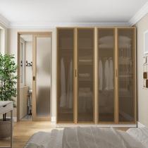Guarda-roupa Modulado 2 Peças 4 Portas Jade CabeCasa MadeiraOriginals Branco Fosco/Avelã Guarda-roupa Modulado 2 Peças 4 Portas Jade CabeCasa MadeiraOriginals Branco Fosco/Avelã