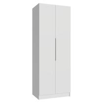 Guarda-Roupa Modulado 2 Portas 2 Gavetas 4 Prateleiras Branco Neo Madesa Guarda-Roupa Modulado 2 Portas 2 Gavetas 4 Prateleiras Branco Neo Madesa