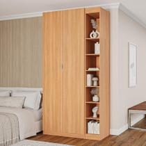 Guarda-roupa Modulado 2 Portas 3 Peças Hera Cabecasa Madeiramadeira Louro/Cinza Guarda-roupa Modulado 2 Portas 3 Peças Hera Cabecasa Madeiramadeira Louro/Cinza