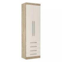 Guarda Roupa Modulado 2 Portas 4 Gavetas Master Luciane Móveis