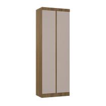 Guarda Roupa Modulado 2 Portas 79cm Veneza Luciane Móveis Avelã Pf/cinammon Pf Guarda Roupa Modulado 2 Portas 79cm Veneza Luciane Móveis Avelã Pf/cinammon Pf