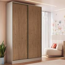 Guarda Roupa Modulado 2 Portas de Correr 2 Gavetas Requinte 100% MDF Duna/Macadâmia Guarda Roupa Modulado 2 Portas de Correr 2 Gavetas Requinte 100% MDF Duna/Macadâmia