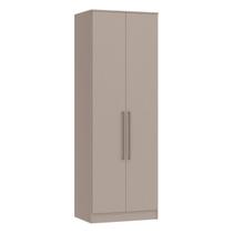 Guarda Roupa Modulado 2 Portas Requinte 100% MDF Cinza/Duna Line