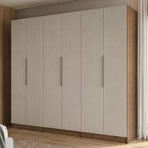 Guarda-Roupa Modulado 240 cm 6 Portas 6 Gavetas Neo Madesa 03 Guarda-Roupa Modulado 240 cm 6 Portas 6 Gavetas Neo Madesa 03