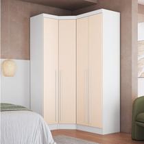 Guarda-Roupa Modulado 3 Peças Infinity Branco/Line/Blush Guarda-Roupa Modulado 3 Peças Infinity Branco/Line/Blush