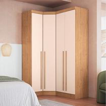 Guarda-Roupa Modulado 3 Peças Infinity Marrom/Cedro/Blush Guarda-Roupa Modulado 3 Peças Infinity Marrom/Cedro/Blush