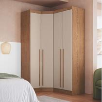 Guarda-Roupa Modulado 3 Peças Infinity Marrom/Cedro/Duna Line Guarda-Roupa Modulado 3 Peças Infinity Marrom/Cedro/Duna Line