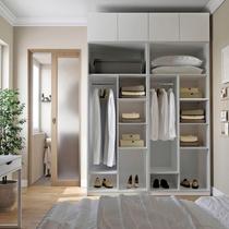 Guarda-Roupa Modulado 4 Peças 4 Portas Jade CabeCasa MadeiraMadeira Cinza Urbano Guarda-Roupa Modulado 4 Peças 4 Portas Jade CabeCasa MadeiraMadeira Cinza Urbano