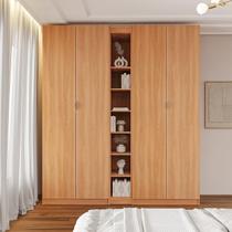 Guarda-roupa Modulado 4 Portas 3 Peças Hera Cabecasa Madeiramadeira Louro/Cinza