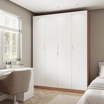 Guarda Roupa Modulado 4 Portas com Cabideiro Hera CabeCasa MadeiraOriginals Guarda Roupa Modulado 4 Portas com Cabideiro Hera CabeCasa MadeiraOriginals