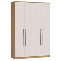 Guarda-Roupa Modulado 4 Portas Elegance Marrom/Angelin/Blanc Guarda-Roupa Modulado 4 Portas Elegance Marrom/Angelin/Blanc