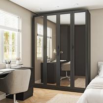 Guarda Roupa Modulado 4 Portas Reflecta Hera CabeCasa MadeiraOriginals