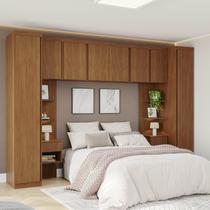 Guarda-Roupa Modulado 7 Peças 8 Portas Arani CabeCasa MadeiraOriginals Cinamomo