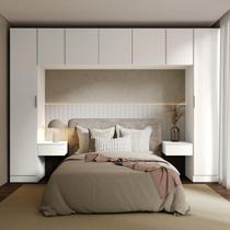 Guarda-roupa Modulado 7 Peças com 7 Portas Orion CabeCasa MadeiraOriginals Aveia Guarda-roupa Modulado 7 Peças com 7 Portas Orion CabeCasa MadeiraOriginals Aveia