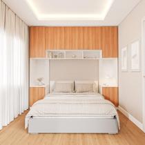 Guarda-roupa Modulado 7 Portas 4 Peças Hera Cabecasa Madeiramadeira Branco Geada/Louro/Cinza Guarda-roupa Modulado 7 Portas 4 Peças Hera Cabecasa Madeiramadeira Branco Geada/Louro/Cinza