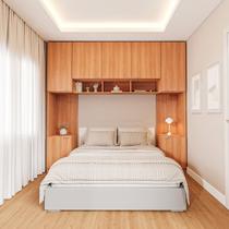 Guarda-Roupa Modulado 7 Portas 4 Peças Hera CabeCasa MadeiraOriginals