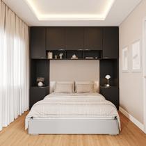 Guarda-Roupa Modulado 7 Portas 4 Peças Hera CabeCasa MadeiraOriginals Guarda-Roupa Modulado 7 Portas 4 Peças Hera CabeCasa MadeiraOriginals