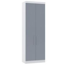 Guarda Roupa Modulado 79cm 2 Portas Alpes Luciane Móveis Branco Pf Com Grey Sky Pf Guarda Roupa Modulado 79cm 2 Portas Alpes Luciane Móveis Branco Pf Com Grey Sky Pf