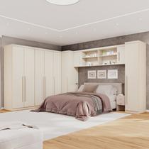 Guarda-roupa Modulado 8 Peças 9 Portas 3 Gavetas Texas