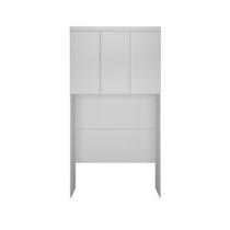 Guarda Roupa Modulado Aéreo Solteiro 100% MDF Branco