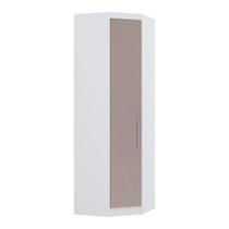 Guarda Roupa Modulado Alpes 1 Porta Canto Diagonal - Módulo Luciane