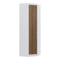Guarda Roupa Modulado Alpes 1 Porta Canto Diagonal - Módulo Luciane