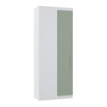 Guarda Roupa Modulado Alpes 1 Porta Canto Reto - Módulo Luciane