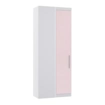 Guarda Roupa Modulado Alpes 1 Porta Canto Reto - Módulo Luciane