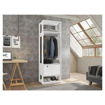 Guarda Roupa Modulado Ambiente Titan com Porta Branco - Móveis Leão