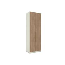 Guarda Roupa Modulado c/ 2 Portas MC08 Seletto Areia/Jequitibá - Henn