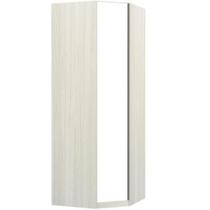 Guarda-Roupa Modulado Canto Diagonal 1 Porta 1 Cabideiro 6 Prateleiras Prime Luciane Móveis