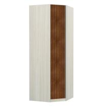 Guarda-Roupa Modulado Canto Diagonal 1 Porta 1 Cabideiro 6 Prateleiras Prime Luciane Móveis