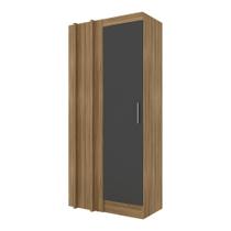 Guarda Roupa Modulado Canto Reto Joker Boreal/grafite-móveis Arapongas