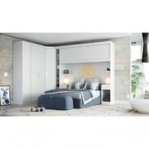 Guarda Roupa Modulado Casal Genova Plus 6 Portas 4 Gavetas Branco Batrol Móveis Guarda Roupa Modulado Casal Genova Plus 6 Portas 4 Gavetas Branco Batrol Móveis