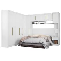 Guarda Roupa Modulado Casal Módena Composição 10 Branco 77010 Demóbile