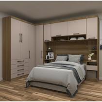 Guarda Roupa Modulado Casal Queen 1,58 m de Canto Paris Luciane M06 Cor:Cinnamon Guarda Roupa Modulado Casal Queen 1,58 m de Canto Paris Luciane M06 Cor:Cinnamon