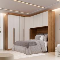 Guarda Roupa Modulado Casal Safira 010 em MDF Com 8 Portas e 3 Gavetas Guarda Roupa Modulado Casal Safira 010 em MDF Com 8 Portas e 3 Gavetas