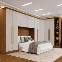 Guarda Roupa Modulado Casal Safira 011 em MDF Com 11 Portas e 9 Gavetas Una Mobília Guarda Roupa Modulado Casal Safira 011 em MDF Com 11 Portas e 9 Gavetas Una Mobília