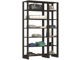 Guarda-Roupa Modulado Closet 2 Peças 12 Nichos Yes