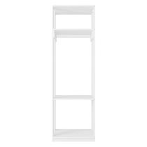 Guarda Roupa Modulado Closet Titan Branco Velluto - PR Móveis Guarda Roupa Modulado Closet Titan Branco Velluto - PR Móveis