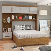 Guarda Roupa Modulado com Cama Paris 4 Portas 2 Gavetas Guarda Roupa Modulado com Cama Paris 4 Portas 2 Gavetas