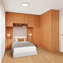 Guarda-Roupa Modulado de Canto 10 Portas 6 Peças Hera CabeCasa MadeiraOriginals