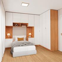 Guarda-Roupa Modulado de Canto 10 Portas 6 Peças Hera CabeCasa MadeiraOriginals