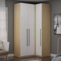 Guarda-roupa Modulado de Canto 100% Mdf 3 Gavetas Infinity