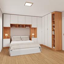 Guarda-Roupa Modulado de Canto 11 Portas 7 Peças Hera CabeCasa MadeiraOriginals