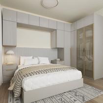 Guarda-roupa Modulado de Canto 12 Peças 16 Portas Jade CabeCasa MadeiraOriginals