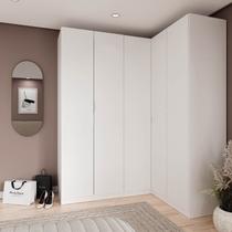 Guarda Roupa Modulado de Canto 5 portas 3 Peças Hera CabeCasa MadeiraOriginals Guarda Roupa Modulado de Canto 5 portas 3 Peças Hera CabeCasa MadeiraOriginals