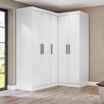 Guarda-roupa Modulado de Canto 5 Portas Paris