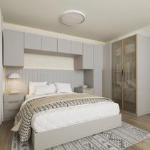 Guarda-roupa Modulado de Canto 8 Peças 10 Portas Jade CabeCasa MadeiraOriginals