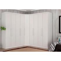 Guarda-Roupa Modulado de Casal Itália 001 em mdf com 9 Portas e 6 Gavetas Novo Horizonte Branco Guarda-Roupa Modulado de Casal Itália 001 em mdf com 9 Portas e 6 Gavetas Novo Horizonte Branco